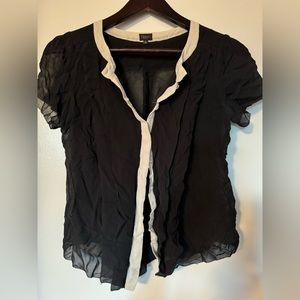 silk aritzia top